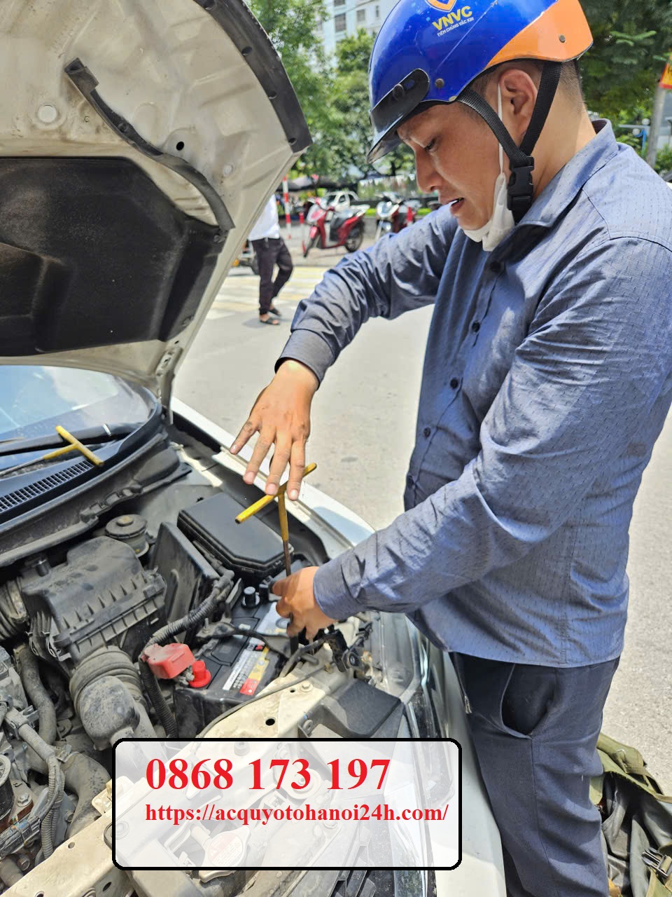Thay ắc quy ô tô tại Hà Nội