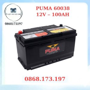 ẮC QUY PUMA 12V – 100AH 60038 (DIN100)