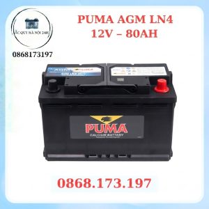 ẮC QUY PUMA 12V – 80AH AGM LN4 (H7)
