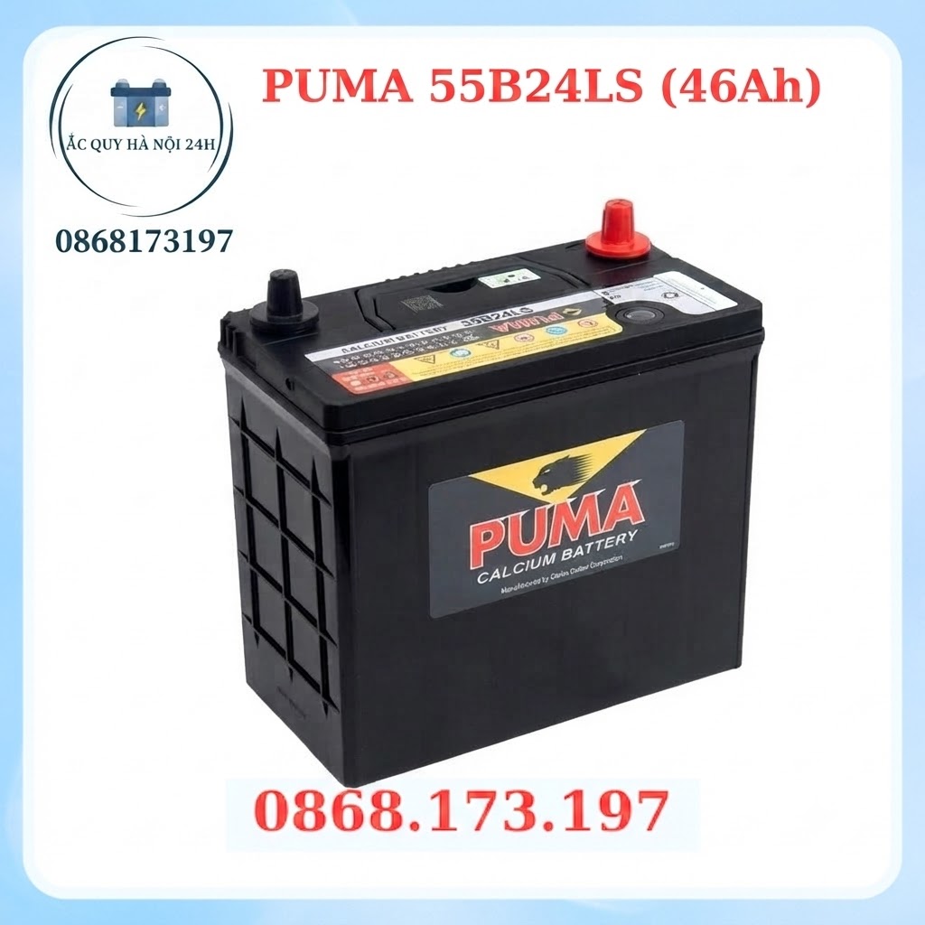 Ắc Quy Puma 55B24LS (46Ah)