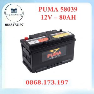 ẮC QUY PUMA 12V – 80AH 58039 (DIN80)