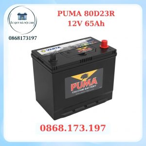 Ắc quy Puma 12V 65Ah 80D23R