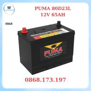 ẮC QUY PUMA 12V 65AH 80D23L