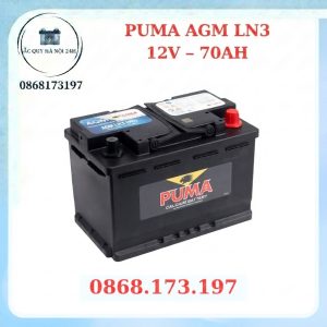 ẮC QUY PUMA 12V – 70AH AGM LN3 (H6)
